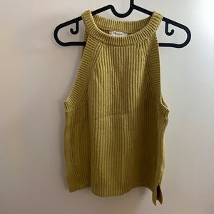 Madewell lightweight sweater vest for summer